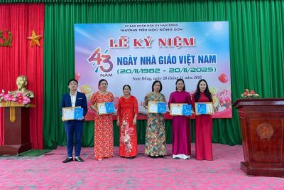 Thầy cô và học sinh có thành tích xuất sắc trong năm học 2025 – 2026