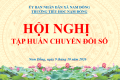 TRƯỜNG TIỂU HỌC NAM ĐỒNG TỔ CHỨC HỘI NGHỊ TẬP HUẤN CHUYỂN ĐỔI SỐ